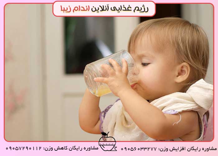 افزایش وزن کودک با مصرف نوشیدنی های پر انرژی