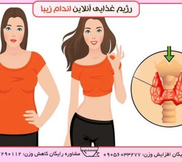 غده تیرویید و تاثیر آن بر لاغری و چاقی بدن
